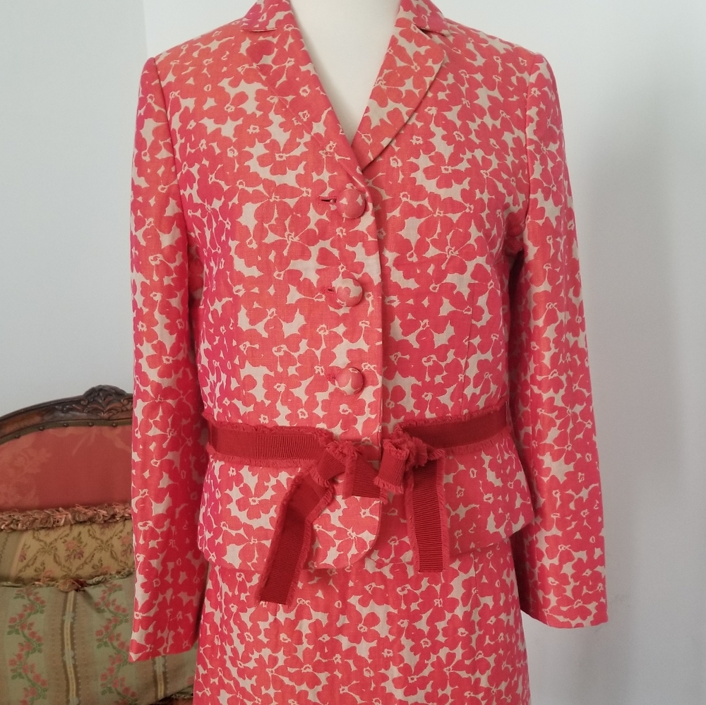 Moschino jacket skirt set